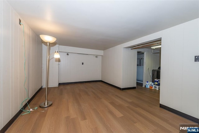 55 Rowland Ave, Hackensack, NJ 07601 - spare room with wood finished floors and baseboards
