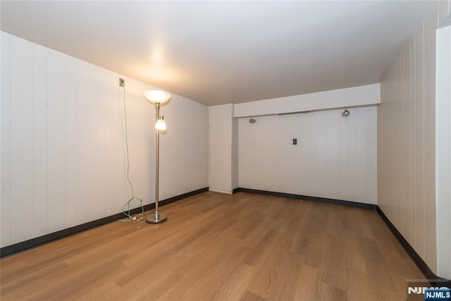 55 Rowland Ave, Hackensack, NJ 07601 - unfurnished room with light wood-style flooring