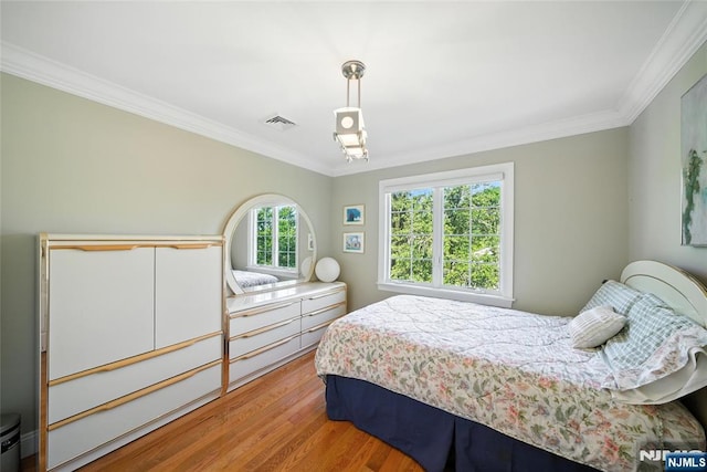 6 Highland Ave, Demarest, NJ 07627 - bedroom with crown molding and wood finished floors
