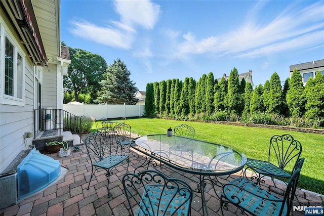 6 Highland Ave, Demarest, NJ 07627 - view of patio / terrace featuring outdoor dining space