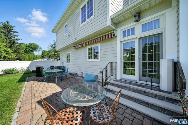 6 Highland Ave, Demarest, NJ 07627 - view of patio with outdoor dining space