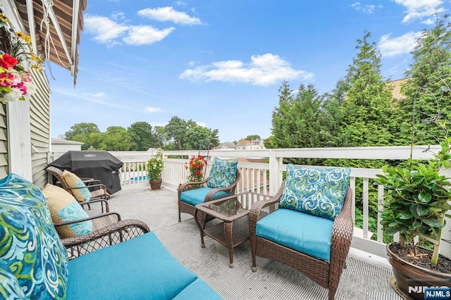 79 Newark Ave, Bloomfield, NJ 07003 - patio / terrace featuring a grill and outdoor lounge area