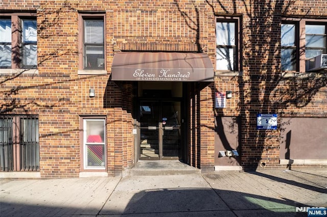 1100 83rd St Unit 301, North Bergen, NJ 07047 - property entrance with brick siding