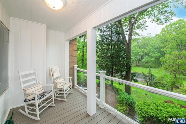 59 Green Hill Rd, Kinnelon Borough, NJ 07405 - view of sunroom