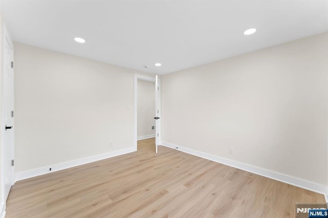 8 Marianne Ter, Secaucus, NJ 07094 - unfurnished room with light wood-style floors and recessed lighting