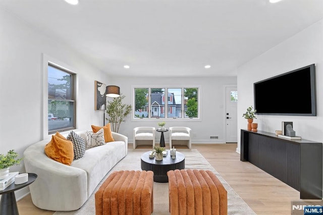 8 Marianne Ter, Secaucus, NJ 07094 - living room featuring recessed lighting and light wood-type flooring