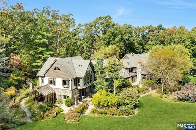 307 Freemans Ln, Franklin Lakes, NJ 07417 - view from above of property