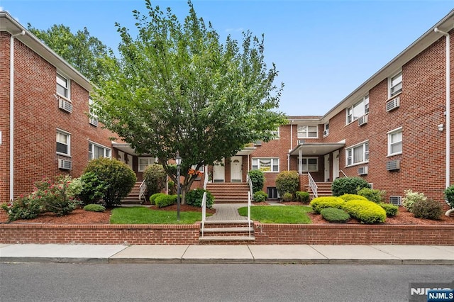 201 Oakdene Pl Unit C00E2, Cliffside Park, NJ 07010 - view of front of home with brick siding and stairs