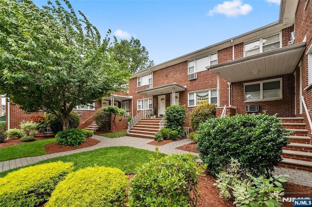 201 Oakdene Pl Unit C00E2, Cliffside Park, NJ 07010 - multi unit property with brick siding and stairs