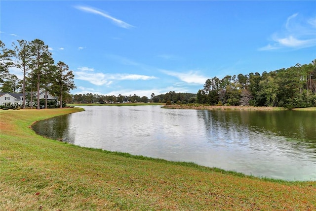 property view of water