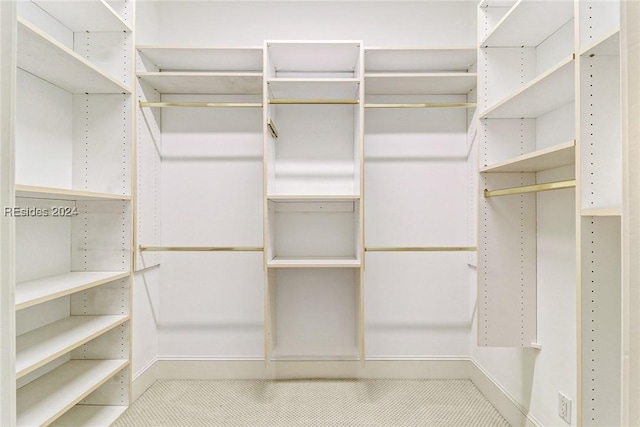 view of spacious closet