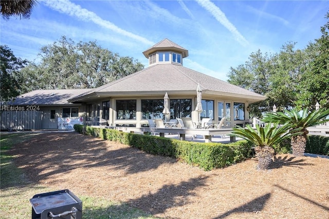 view of rear view of house