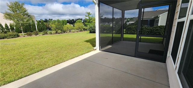 exterior space with a patio area