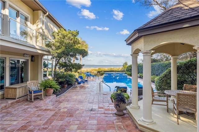 view of patio