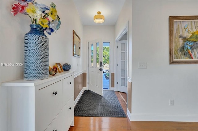 50 Gleneagle Ct, Bluffton, SC 29909 - doorway to outside featuring light hardwood / wood-style flooring