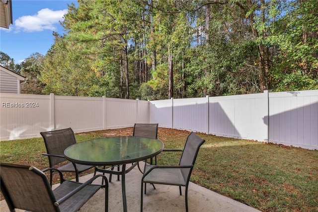 view of patio / terrace