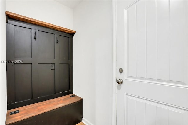 view of mudroom