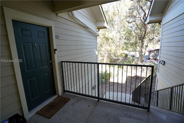 view of entrance to property