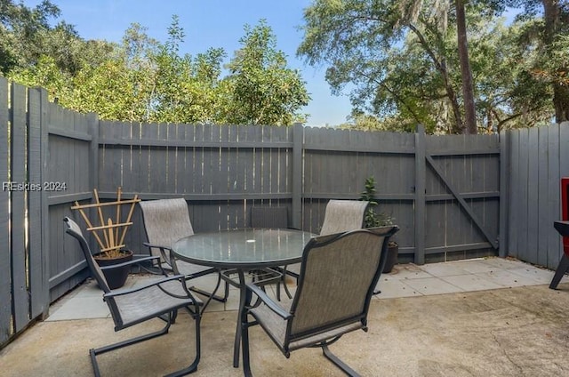 view of patio / terrace