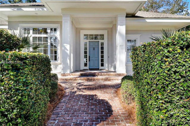 view of property entrance