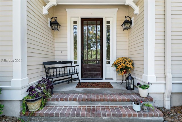 view of property entrance