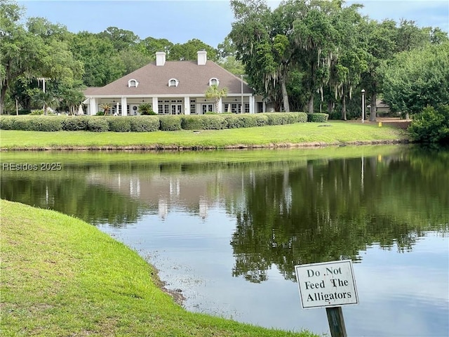 property view of water