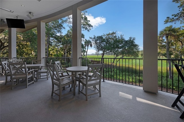 view of patio