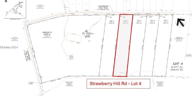 734 Strawberry Hill Rd Lot 4, Ridgeland SC, 29936 land for sale