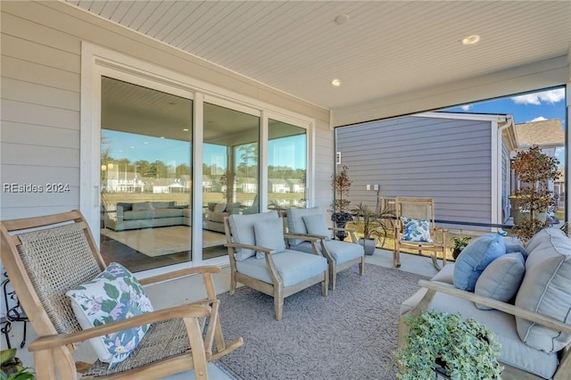 sunroom featuring a wealth of natural light