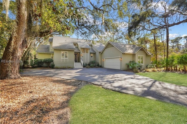 ranch-style house with a garage