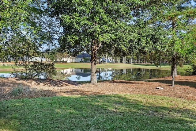 view of water feature