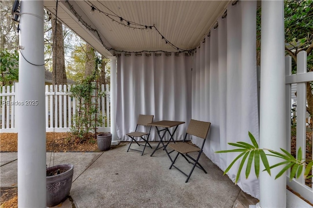 view of patio