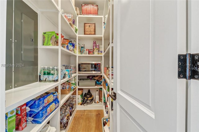 view of pantry