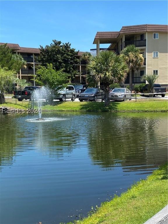 view of water feature