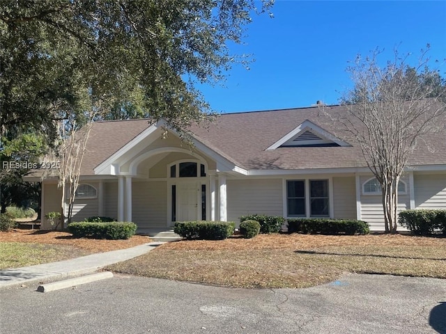 view of ranch-style house