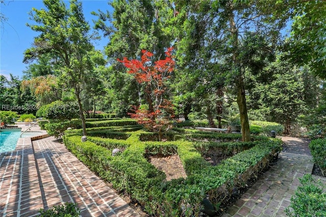 surrounding community featuring a patio area