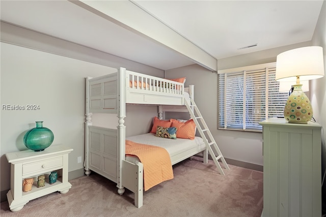 bedroom with carpet flooring