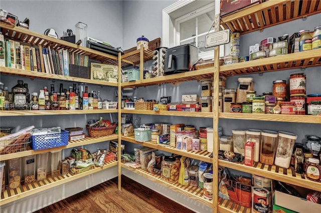 view of pantry