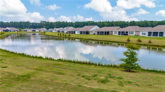 property view of water