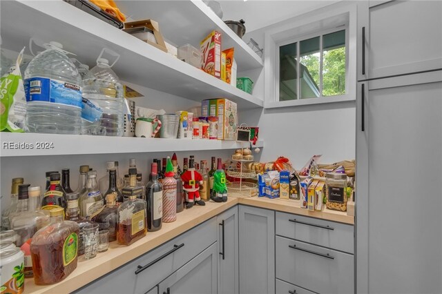 view of pantry