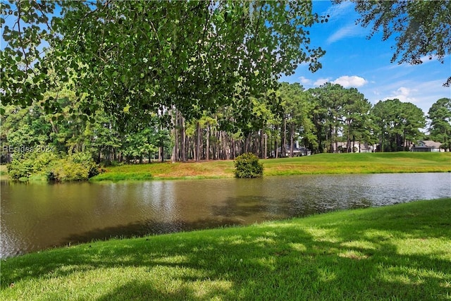 property view of water