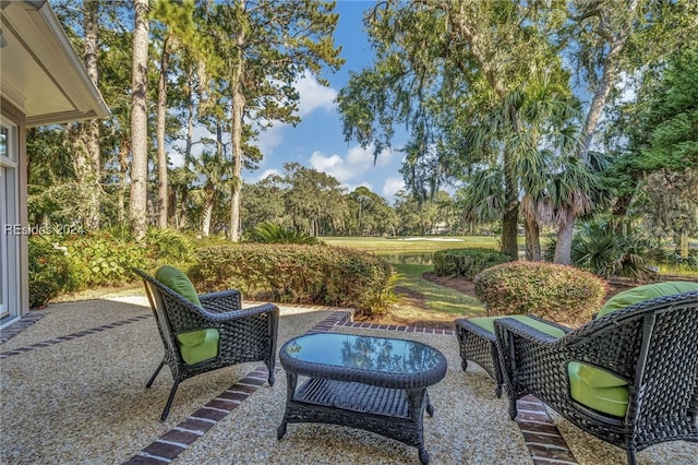 view of patio