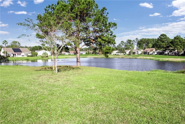 view of water feature