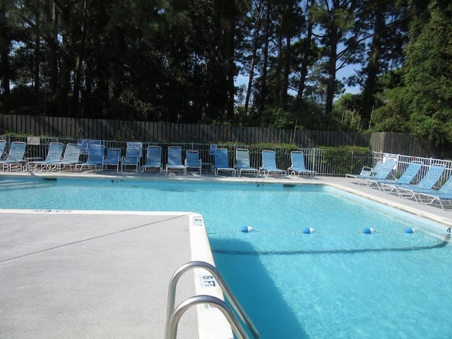 view of swimming pool