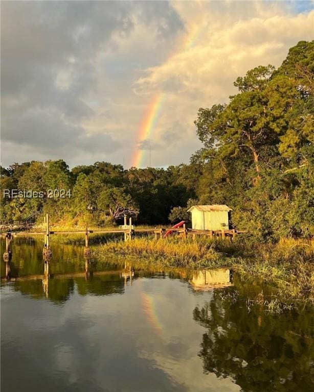 property view of water