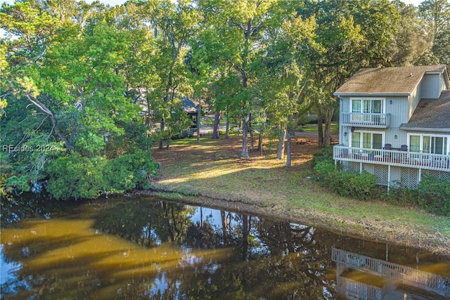 property view of water