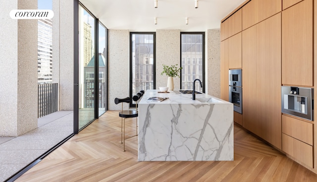 reception area featuring sink