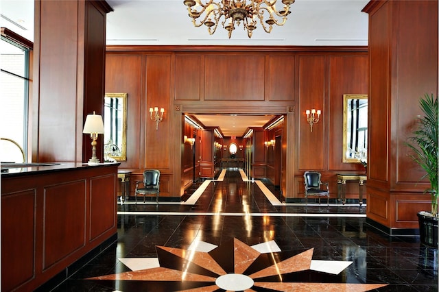 view of community lobby