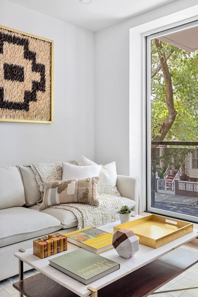 view of living room