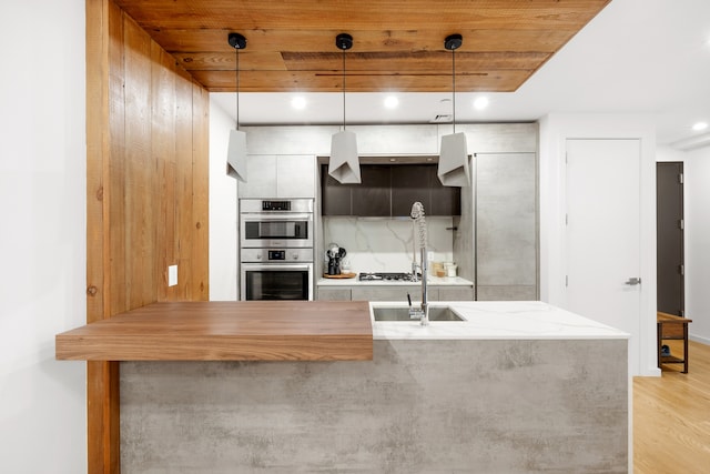 living room featuring hardwood / wood-style floors